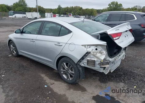 2018 Hyundai Elantra Sel z USA, uszkodzony, nr VIN 5NPD84LF4JH374083